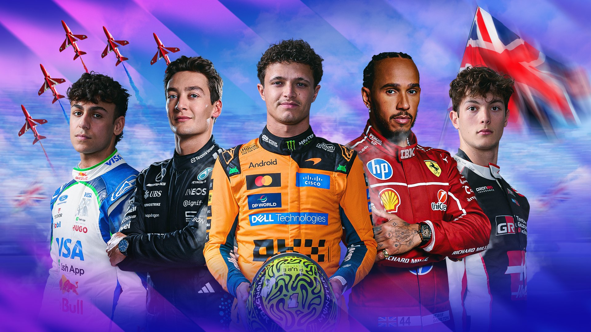 British Grand Prix at Silverstone at Silverstone Circuit, Northamptonshire - Sport chauffeur hire from K2.