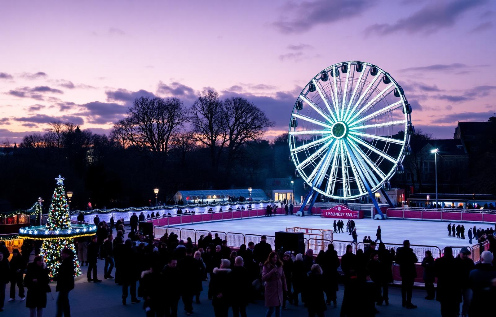 Winter Wonderland VIP Nights at Hyde Park, W2 - Seasonal chauffeur hire from K2.